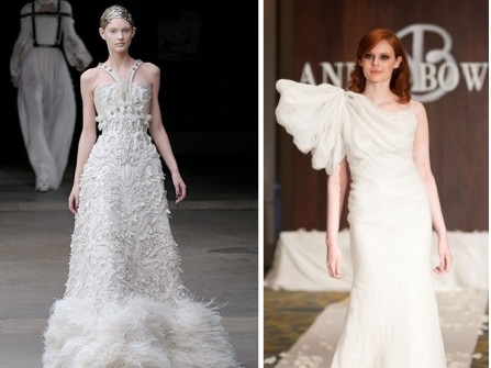 10 kiểu dáng váy cưới gây ấn tượng nhất mùa Xuân 2011