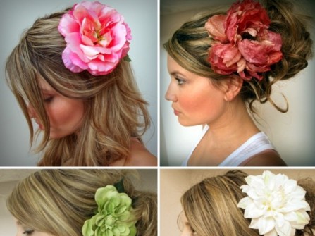 Lưu ý khi chọn kiểu tóc cưới với hoa