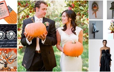 Làm đám cưới độc đáo theo kiểu Halloween