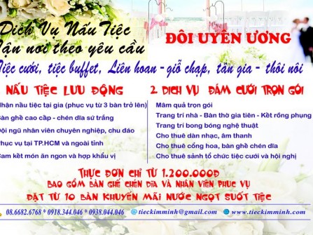 Dịch vụ nấu tiệc liên hoan cuối năm tại HCM