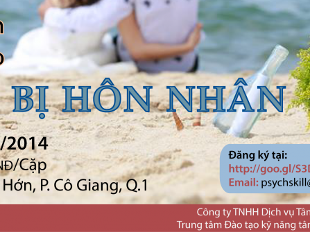 CHƯƠNG TRÌNH ĐÀO TẠO CHUẨN BỊ HÔN NHÂN