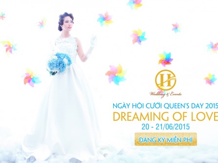 ĐÊM TIỆC CƯỚI MẪU “QUEEN’S WEDDING NIGHT” 21/06/2015