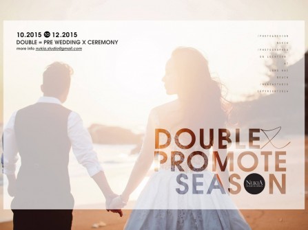 NukiA Studio - Nhân đôi khuyến mãi mùa cưới 2015
