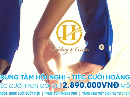 Tiệc cưới trọn gói 2.890.000 VNĐ 