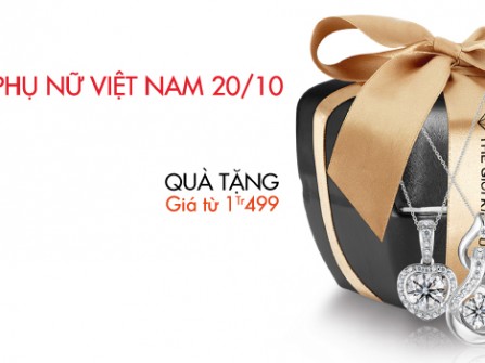 Mừng ngày Phụ nữ Việt Nam 20/10 - Quà tặng đặc biệt chỉ từ 1.499.000đ