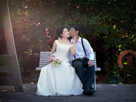 Chụp hình cưới tại Singapore tháng 06-2015 với giá ưu đãi.