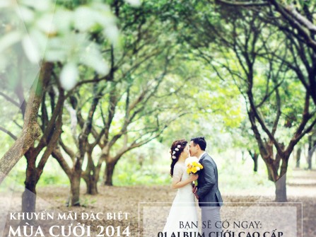 Khuyến mãi đặc biệt mùa cưới 2014 cùng Nomo Studio