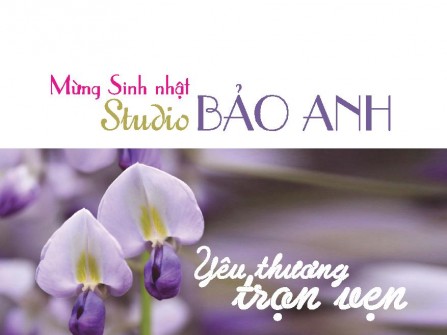 Khuyến mãi tưng bừng mừng sinh nhật Bảo Anh Studio