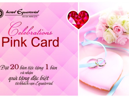Celebrations Pink Card