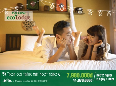 Trọn gói trăng mật tại Mai Chau Ecolodge