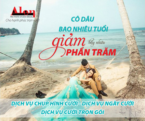 Alen Studio tổ chức chương trình: "Cô dâu bao nhiêu tuổi giảm bấy nhiêu phần trăm"