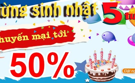 BestPrice giảm 50% các dịch vụ du lịch nhân dịp sinh nhật 5 tuổi