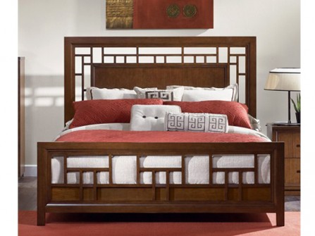 Sản xuất thiết kế những mẫu giường ngủ gỗ tự nhiên hiện đại cho nhà chung cư