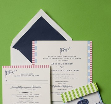 Thiệp cưới đẹp màu xanh lá kết hợp các gam màu pastel