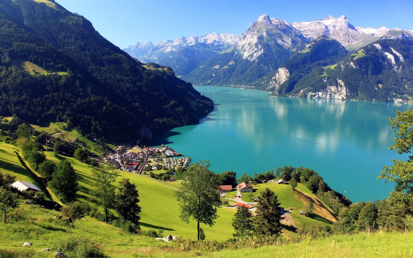 Trăng mật trong bạt ngàn thiên nhiên Thụy Sĩ