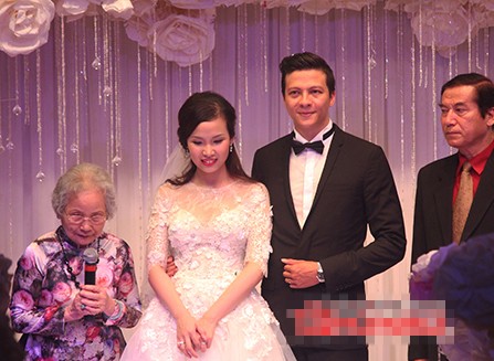 Đám cưới của diễn viên Dương Hoàng Anh 