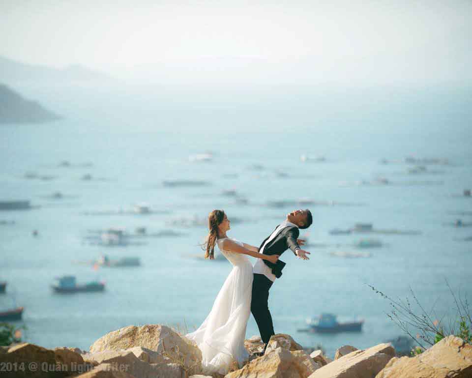 Địa điểm chụp ảnh cưới: Đảo Bình Ba
