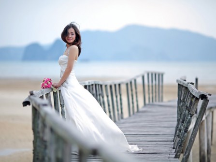 Địa điểm chụp ảnh cưới: Bến Vân Đồn, Quảng Ninh