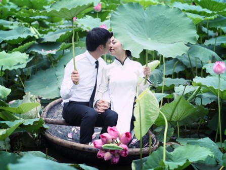 Xu hướng chụp ảnh cưới mùa thu 2014 ở Hà Nội