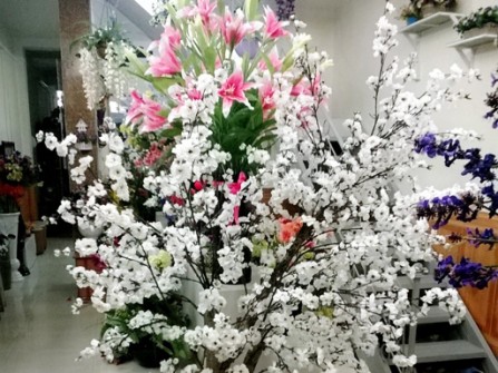 Shop hoa lụa đẹp Vi Minh