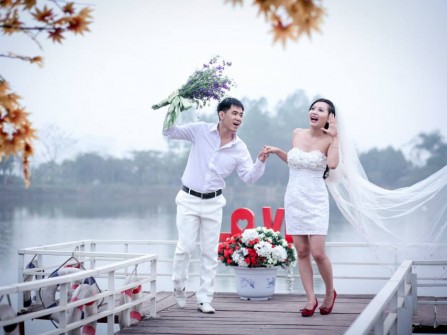 Bộ ảnh cưới độc đáo chụp tại Marry me