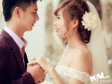 Ảnh cưới đẹp theo phong cách Hàn Quốc: Hà ♥ Linh 