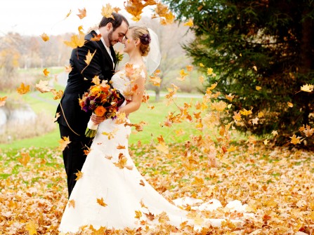 Chuẩn bị đám cưới phong cách mùa thu lãng mạn