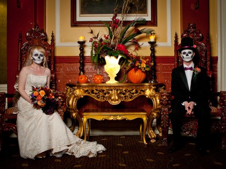 Tổ chức tiệc cưới phong cách Halloween cực chất