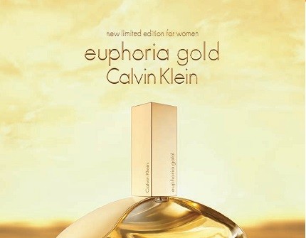 Sở hữu nước hoa Euphoria Gold khắc chữ từ CK