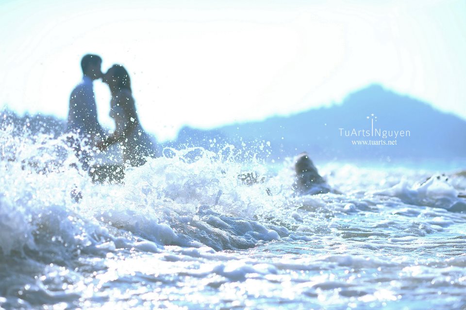 Địa điểm chụp ảnh cưới: biển Thiên Cầm, Hà Tĩnh