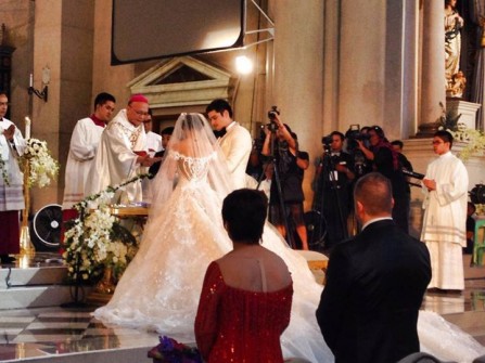 Lễ cưới của mỹ nhân Philippines - Marian Rivera