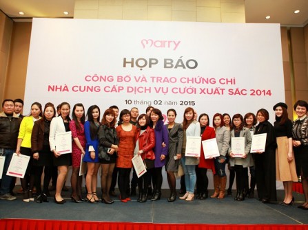 Họp báo trao giải Marry Excellence Award 2014 tại Hà Nội