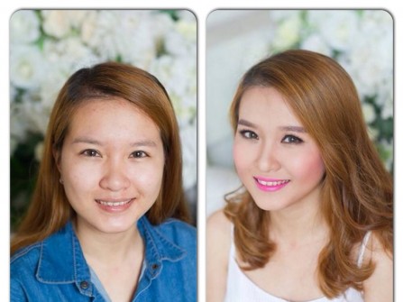 Make up CD lung linh