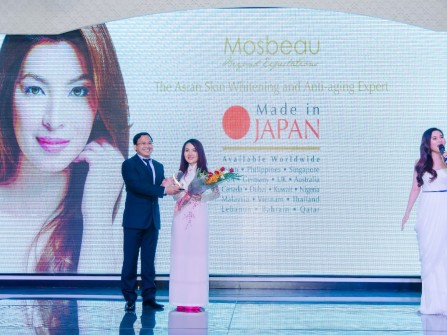 Ra mắt thương hiệu mỹ phẩm Mosbeau Nhật Bản