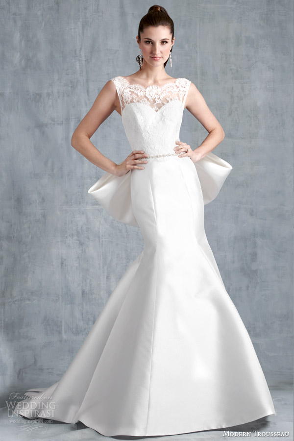 Váy cưới đẹp màu trắng đuôi cá kiêu kỳ