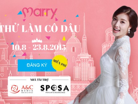 Kết quả cuộc thi "Thử làm cô dâu" Marry Wedding Day Hà Nội 2015