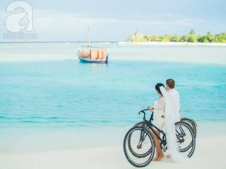  bộ ảnh cưới hơn 400 triệu ở Maldives