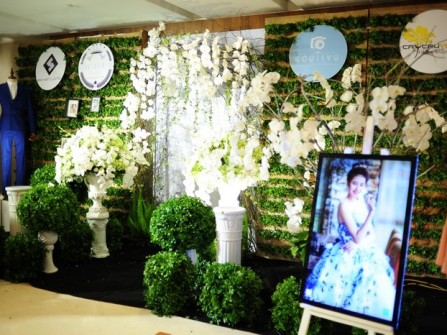 Các gian hàng trang trí lộng lẫy tại Marry Wedding Day Hà Nội 2015