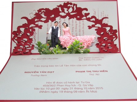 Wedding invitation - THIEPCUOIMAUMOI.COM