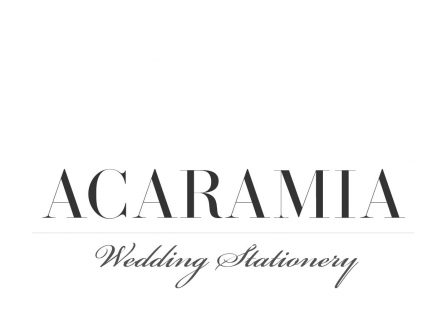 Thiệp cưới Acaramia