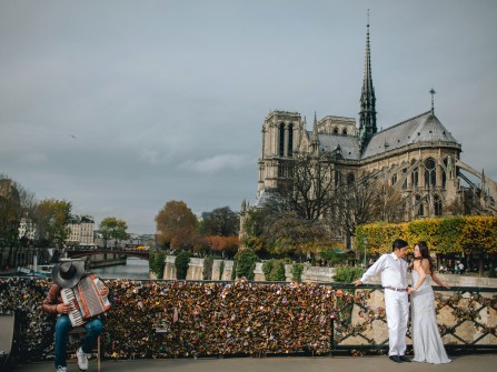 Ảnh cưới tại Paris