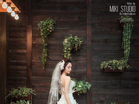 Bộ ảnh cô dâu đơn xinh đẹp