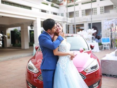 Hình ảnh thử làm cô dâu chú rể ngày 18.9 tại Marry Wedding Day "Giọt Yêu"