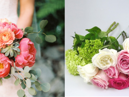 Tuyệt chiêu tự bó hoa ngày cưới cực đơn giản