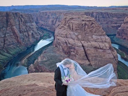 Ảnh cưới chụp tại Arizona - Horseshoe Bend