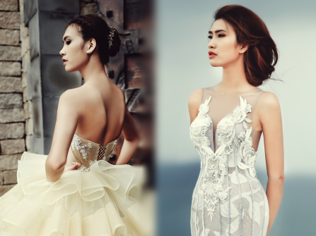 Quán quân Next Top Nguyễn Oanh khoe sắc với loạt váy cưới đẹp ngất ngây
