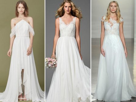 Tổng hợp 10 mẫu váy cưới đẹp quyến rũ không kén dáng và sắc da cô dâu