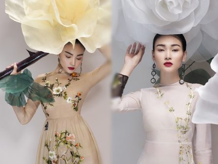 Chọn váy dạ hội tuyệt đẹp cùng chân dài Next Top Model Thùy Trang