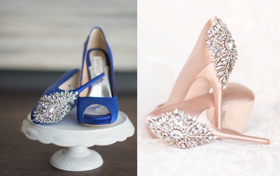 Tổng hợp ngay những mẫu giày cưới cô dâu tuyệt đẹp với các chi tiết thêu đính, cẩn khắc đá, ren, pha lê vô cùng tinh xảo giúp các nàng khoe gót ngọc diễm kiều ngày cưới.