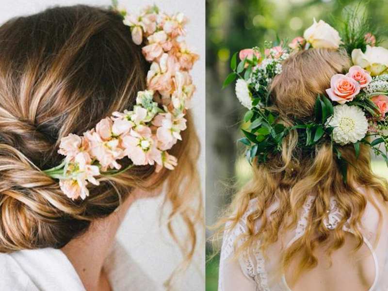 Hãy cùng Marry cập nhật xu hướng tóc cưới mới và thời thượng nhất trong mùa Xuân Hè 2017 cùng những vương miện hoa tươi độc đáo!